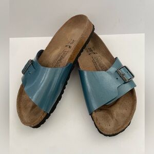 Birkenstock Birki’s Catalina Blue Sandals Women’s Sz 38 (US 7–7.5) Comfort shoes